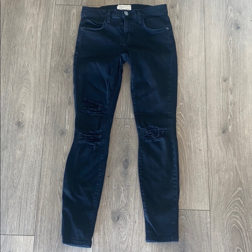 Women’s Current Elliot black stretchy jeans